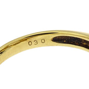 Ring K18 Diamond Gold #50 #10