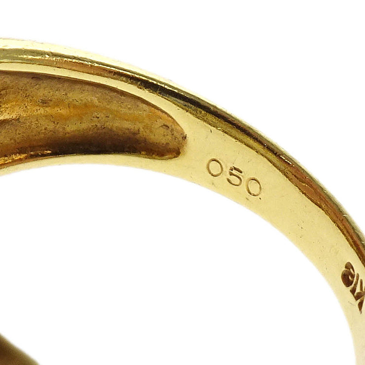 Ring K18 Diamond #51 #11
