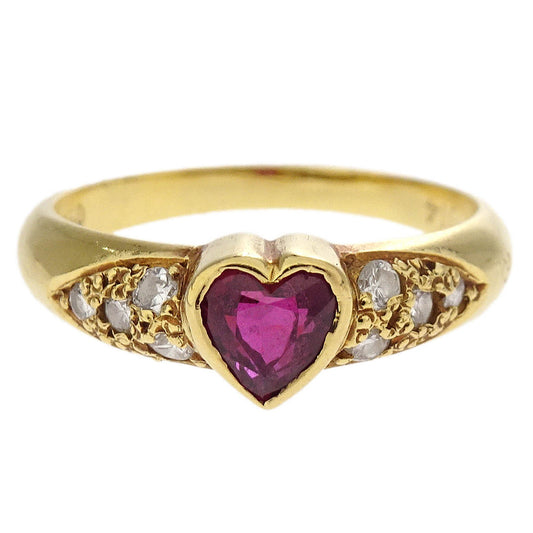Ring 750 Ruby Diamond #51 #11