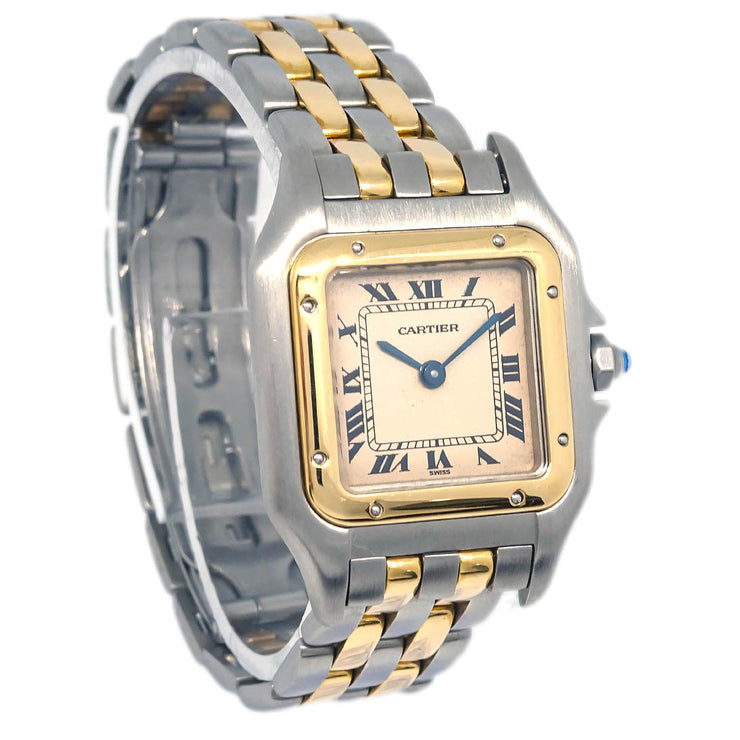 Cartier Panthere SM Quartz Watch SS 18KYG