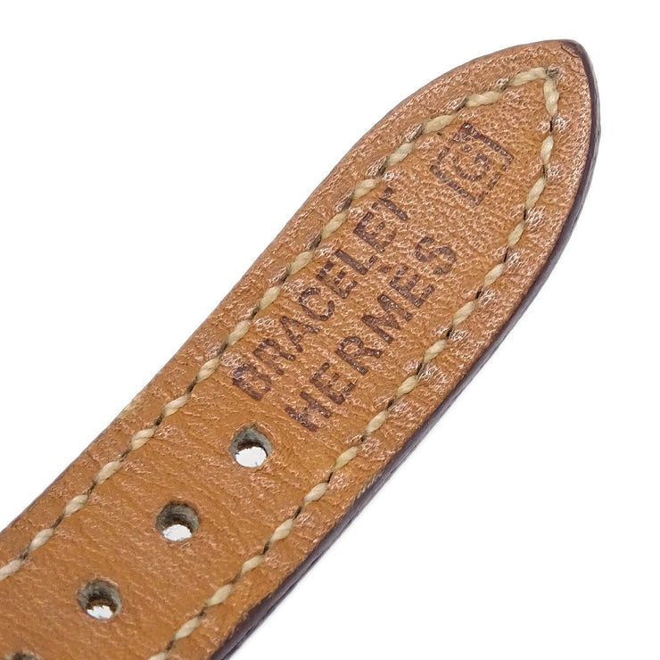 Hermes KE1.210 Kelly Watch Quartz Watch Brown Epsom SS