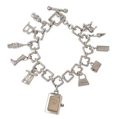 Burberry Ref.BU5200 Signature Charm Bracelet Watch Quartz SV925