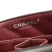 Chanel 2009-2010 Black Lambskin East West Shoulder Bag