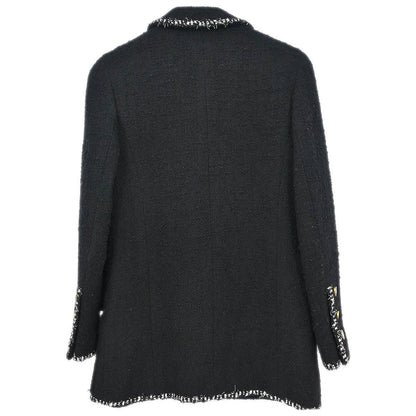 Chanel 1994 Double Breasted Jacket Black #36