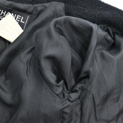 Chanel 1994 Double Breasted Jacket Black #36