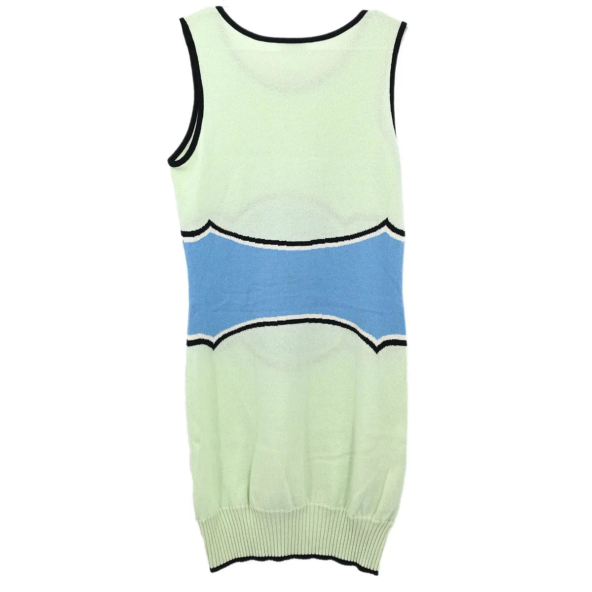 Chanel 2009 Sleeveless Dress Light Green #38