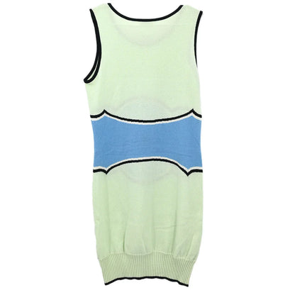 Chanel 2009 Sleeveless Dress Light Green #38