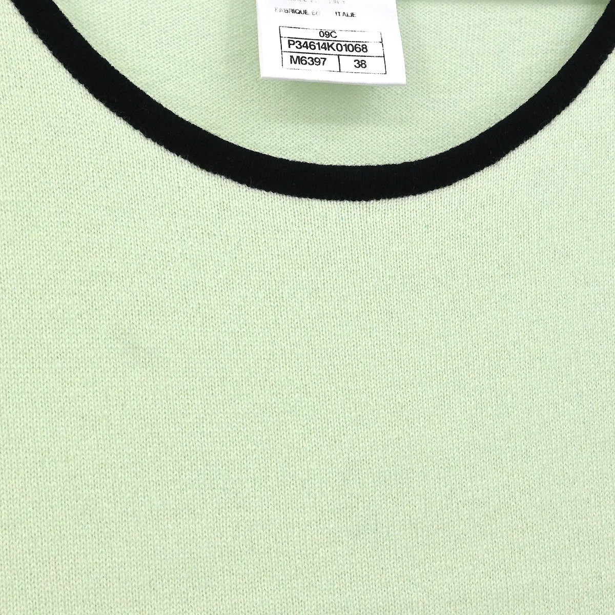 Chanel 2009 Sleeveless Dress Light Green #38