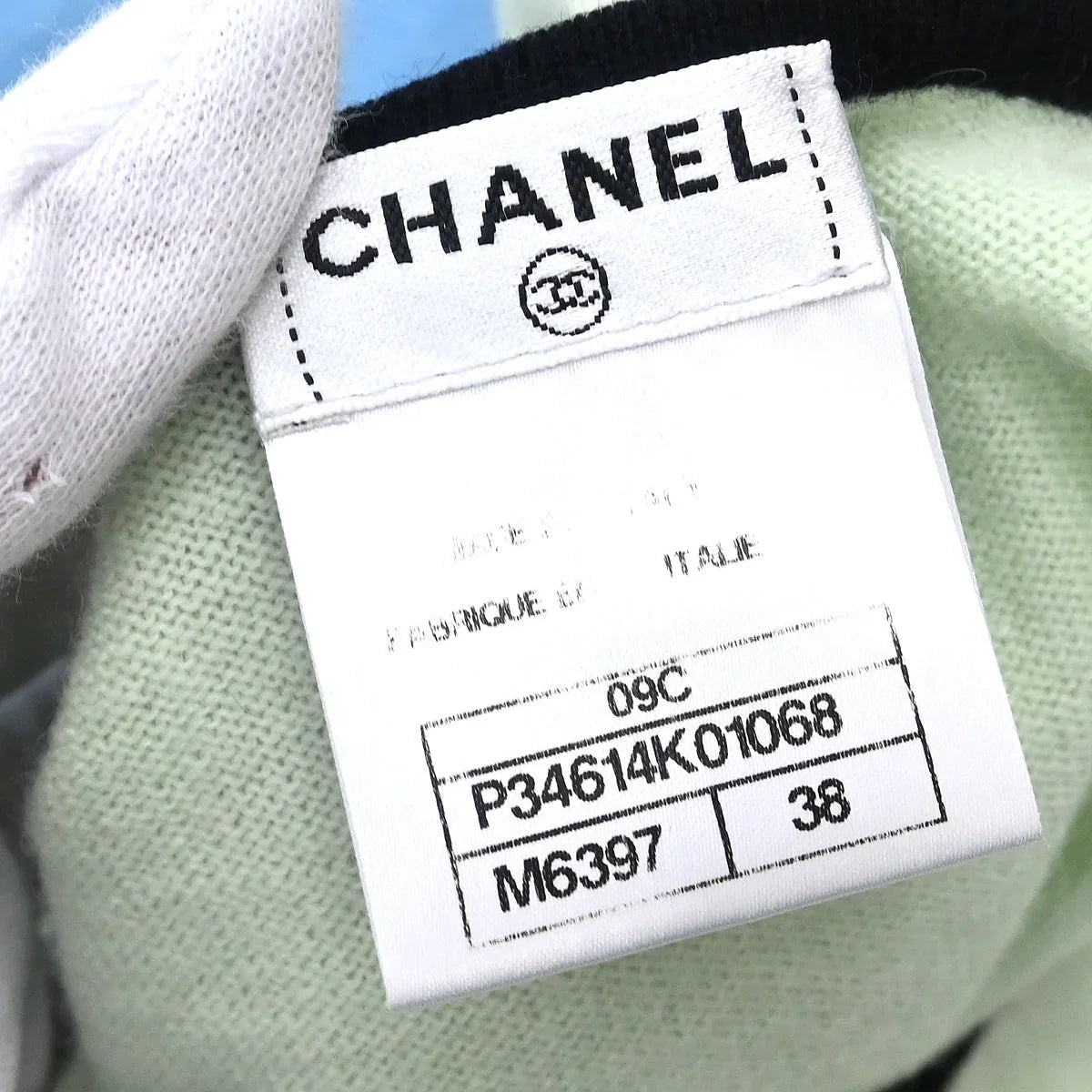 Chanel 2009 Sleeveless Dress Light Green #38