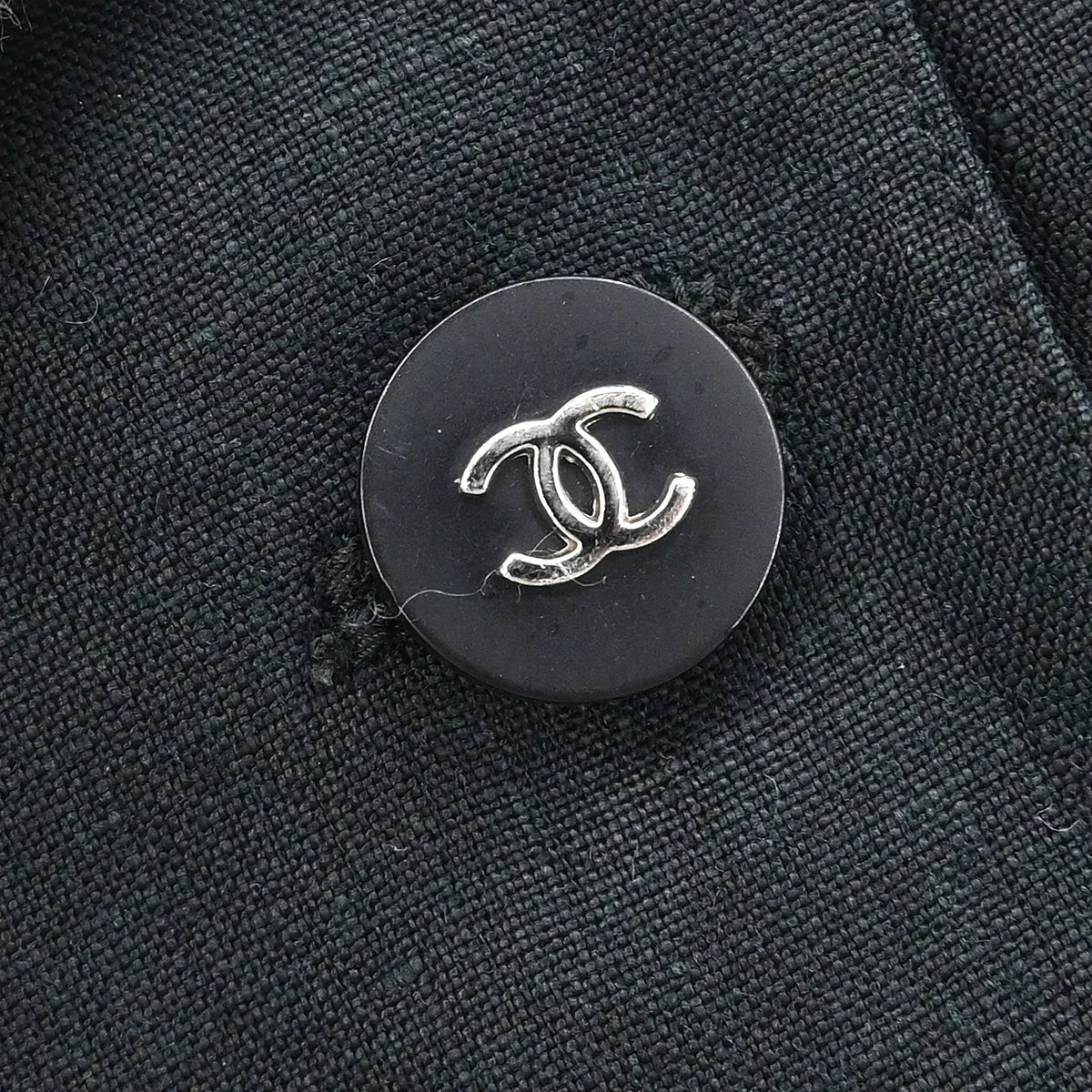 Chanel Sleeveless Vest Jacket Black