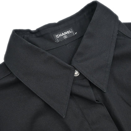 Chanel 1997 Single Breasted Jacket Black