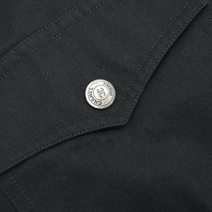 Chanel 1997 Single Breasted Jacket Black