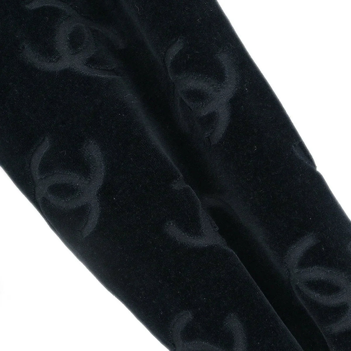 Chanel Single Breasted Collarless Jacket Black #40