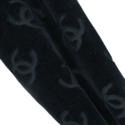 Chanel Single Breasted Collarless Jacket Black #40