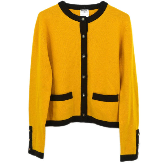 Chanel 1996 Cardigan Yellow #38