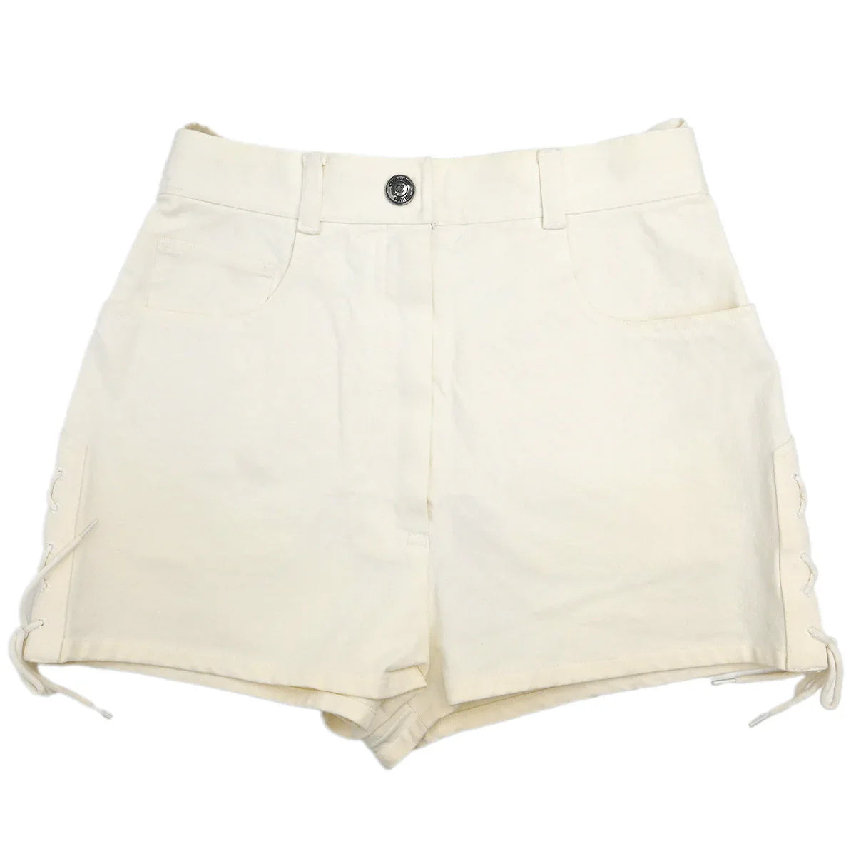 Chanel 1997 Short Pants White #38