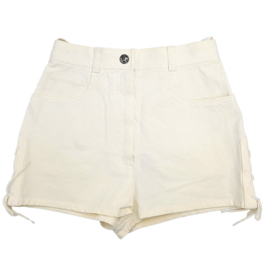 Chanel 1997 Short Pants White #38