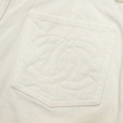 Chanel 1997 Short Pants White #38