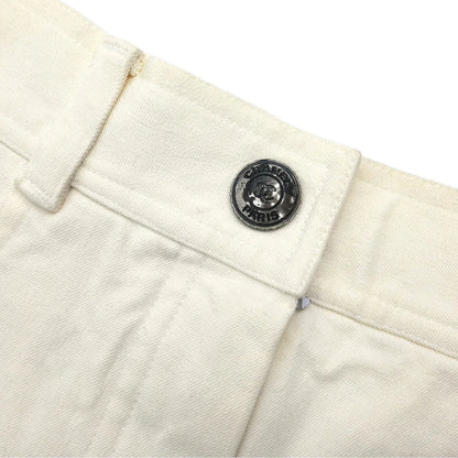 Chanel 1997 Short Pants White #38