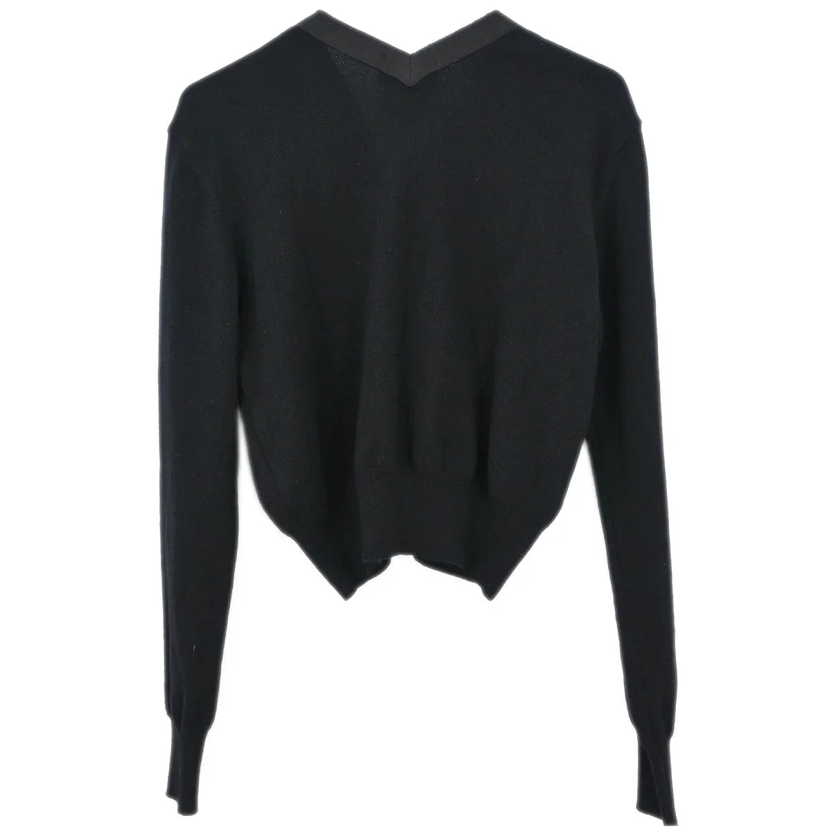Chanel 1995 Long Sleeve Cardigan Black #44