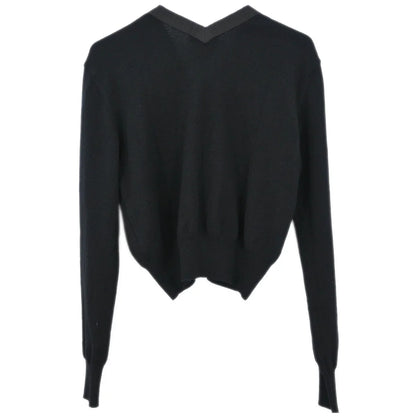 Chanel 1995 Long Sleeve Cardigan Black #44
