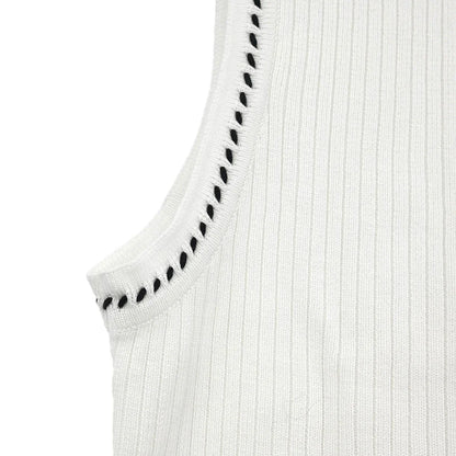 Chanel Sleeveless Top White #40