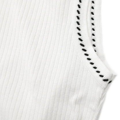 Chanel Sleeveless Top White #40