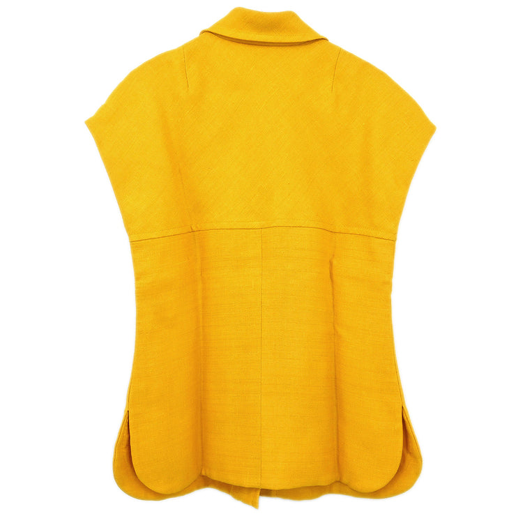 Christian Dior Sleeveless Jacket Yellow