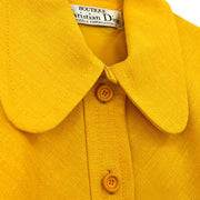 Christian Dior Sleeveless Jacket Yellow