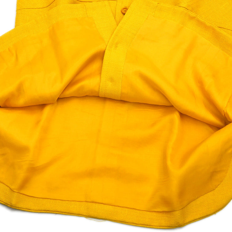 Christian Dior Sleeveless Jacket Yellow
