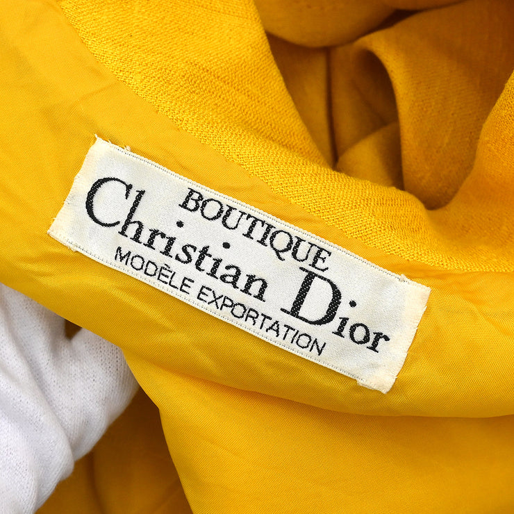 Christian Dior Sleeveless Jacket Yellow