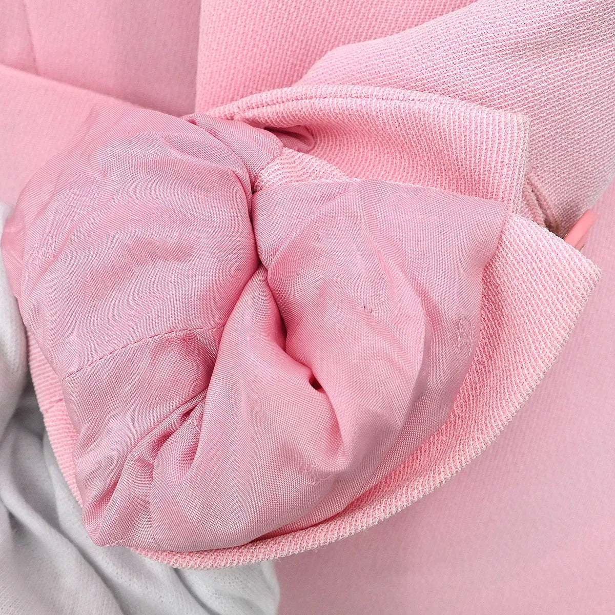 Chanel 1994 Setup Suit Jacket Skirt Pink #40