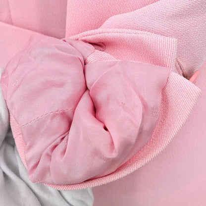 Chanel 1994 Setup Suit Jacket Skirt Pink #40