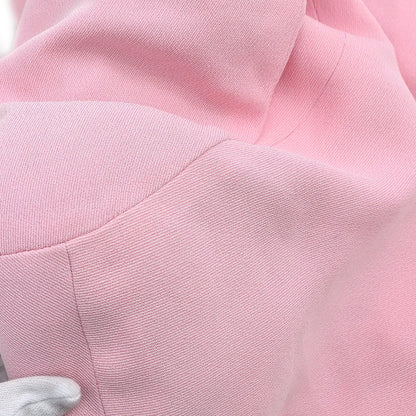 Chanel 1994 Setup Suit Jacket Skirt Pink #40