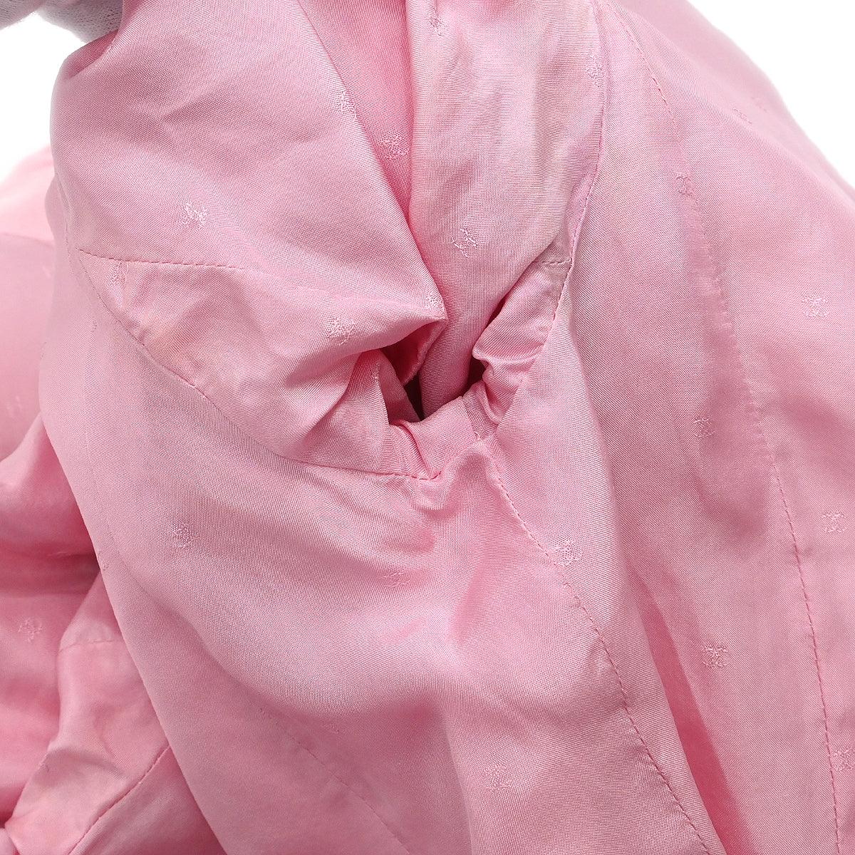 Chanel 1994 Setup Suit Jacket Skirt Pink #40