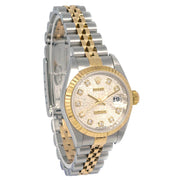 Rolex Oyster Perpetual Datejust 26mm Ref.69173G Watch 18KYG SS Diamond