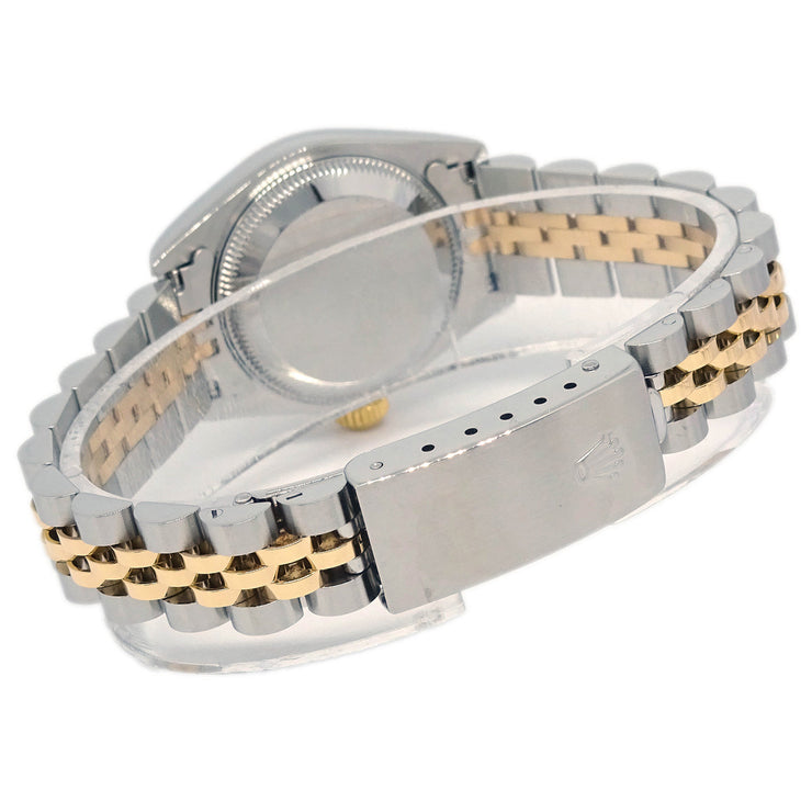 Rolex Oyster Perpetual Datejust 26mm Ref.69173G Watch 18KYG SS Diamond