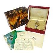 Rolex Oyster Perpetual Datejust 26mm Ref.69173 Watch 18KYG SS