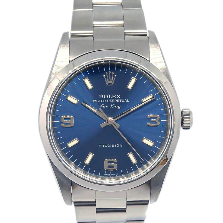 Rolex Oyster Perpetual Air-King 34mm Ref.14000 Self-winding Watch SS
