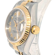Rolex Oyster Perpetual Datejust 26mm Ref.69173 Watch 18KYG SS