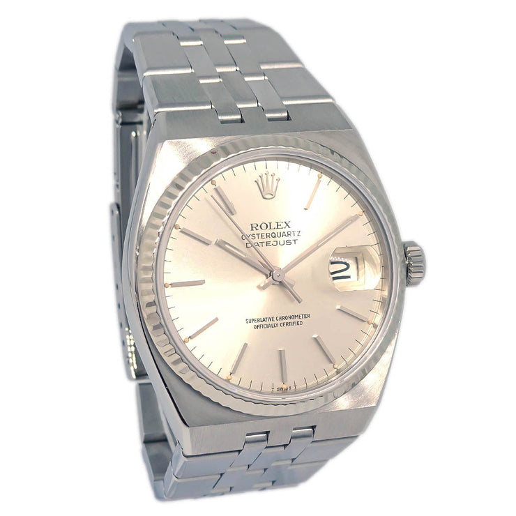 Rolex Oyster Perpetual Datejust 36mm Ref.17014 Quartz Watch SS