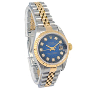 Rolex Oyster Perpetual Datejust 26mm Ref.69173G Watch 18KYG SS Diamond