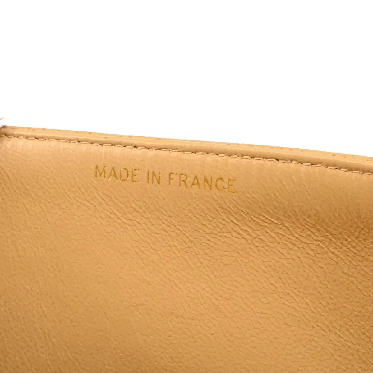 Chanel 1994-1996 Beige Caviar Medium Classic Double Flap Shoulder Bag