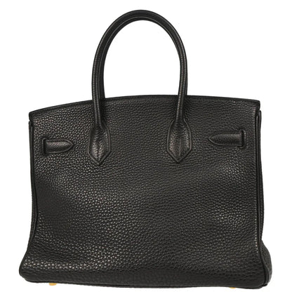 Hermes 2003 Black Togo Birkin 30 Handbag