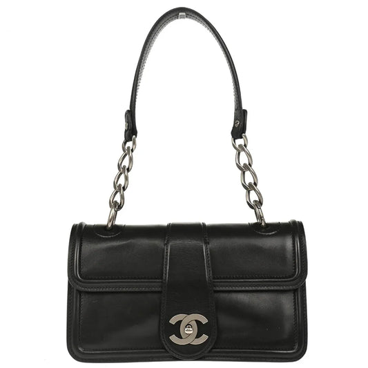 Chanel 2005-2006 Black Lambskin Handbag