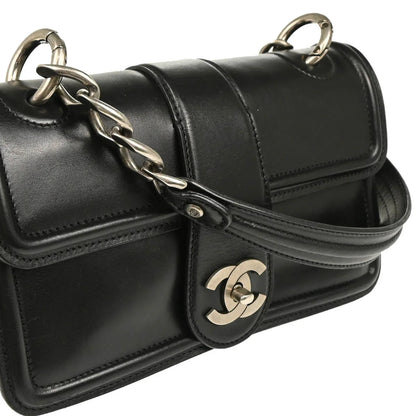 Chanel 2005-2006 Black Lambskin Handbag