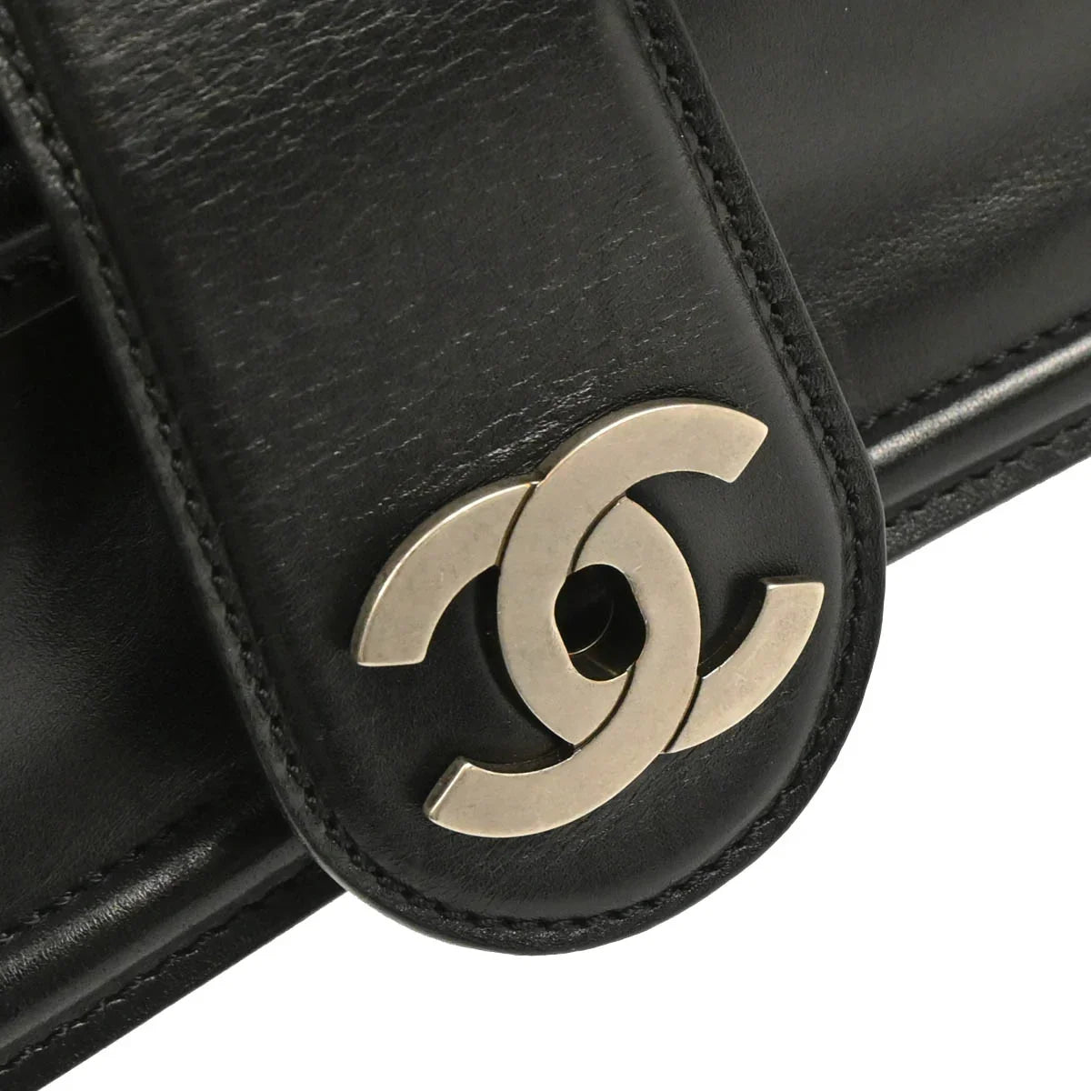 Chanel 2005-2006 Black Lambskin Handbag