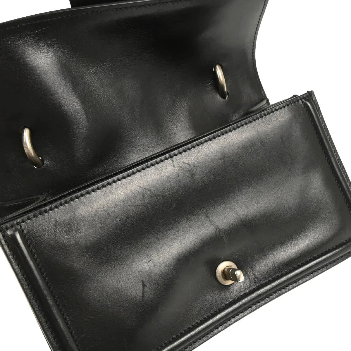 Chanel 2005-2006 Black Lambskin Handbag