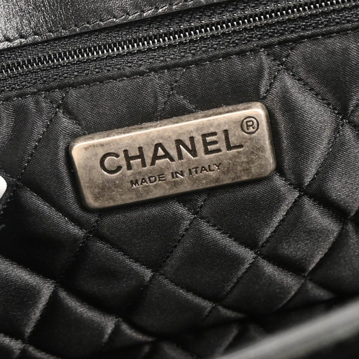 Chanel 2005-2006 Black Lambskin Handbag