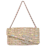 Chanel 2005-2006 White Tweed Handbag
